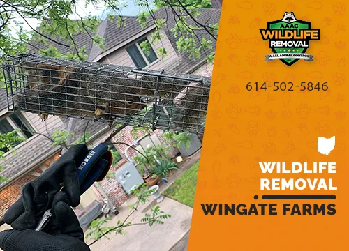 Wingate Farms Wildlife Removal professional removing pest animal